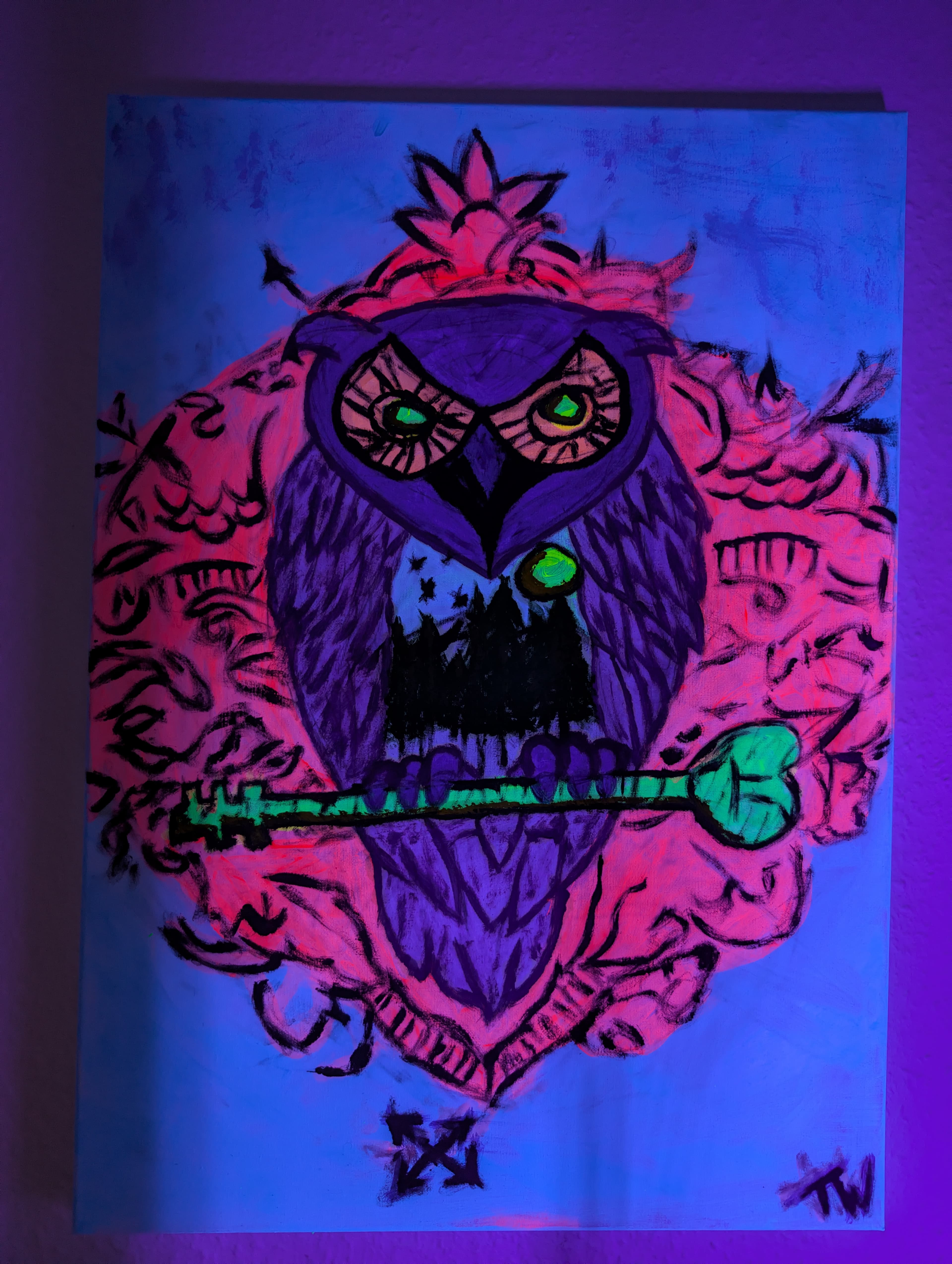 Owl artwork