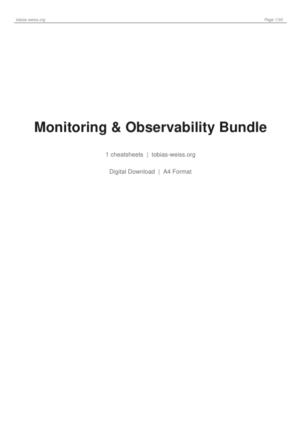 Monitoring & Observability Bundle